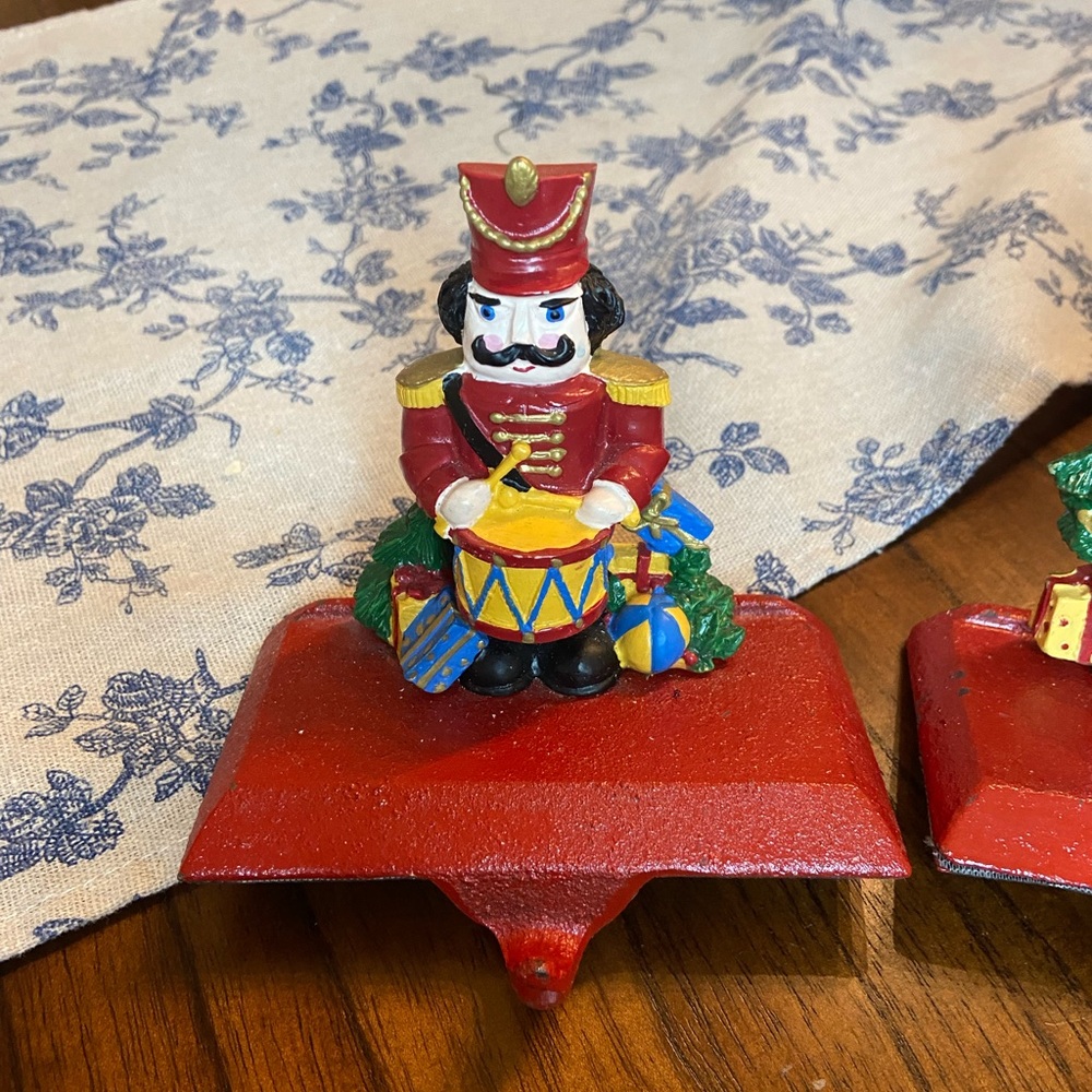 Festive Christmas Stocking Holders - Picture 2 of 7